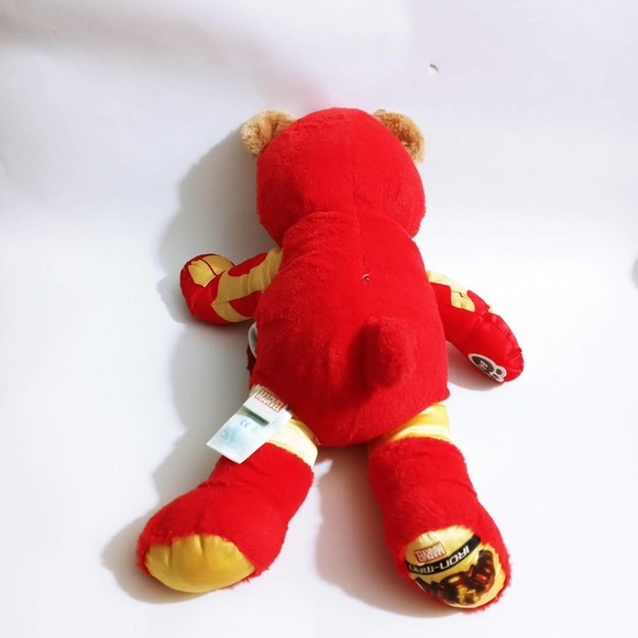 Build a Bear Iron Man Plush Marvel Character Stuffed Animal (su1) - Picture 4 of 8